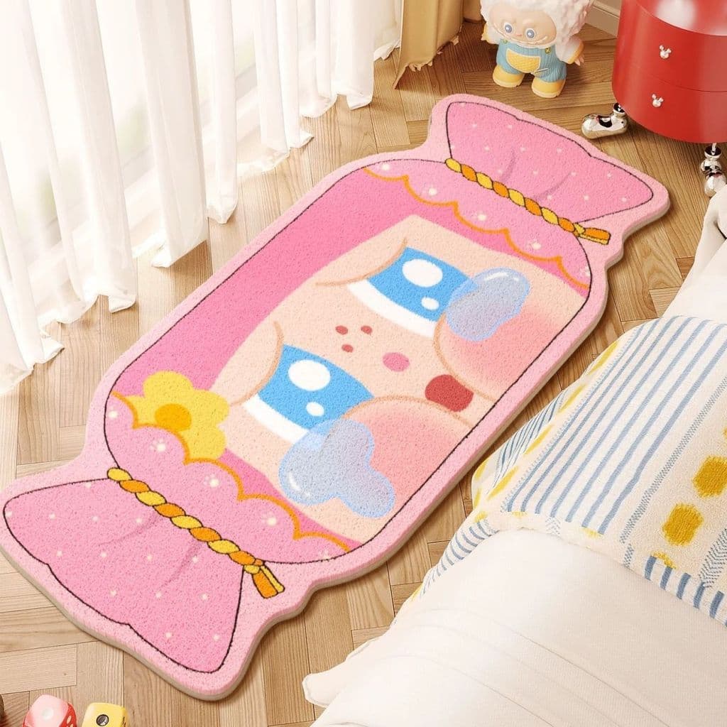 Tapete doméstico de bebê chorando em formato especial, imitação de caxemira, cabeceira, sala de estar, vestiário, quarto