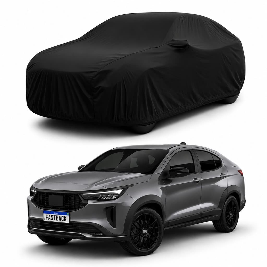 Capa Cobrir Carro Couro  Forrada Antigato Fiat Fastback