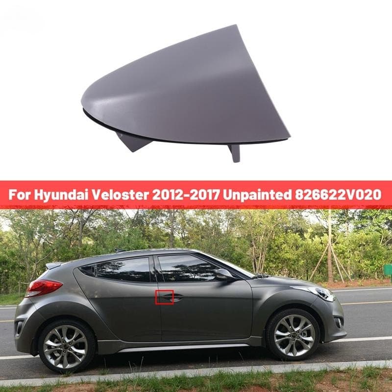 Tampa De Maçaneta De Porta Externa Para Hyundai Veloster 2012-2017 Sem Pintura 826622V020