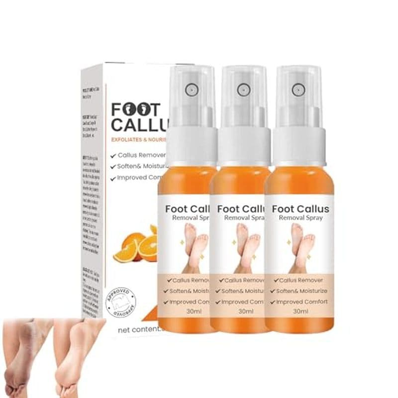 Spray Para Remoção De Calos De Pés , Óleo Em Descascar Os Removedor Calcanhar , Remove Pele Morta , Adequado Calcanhares