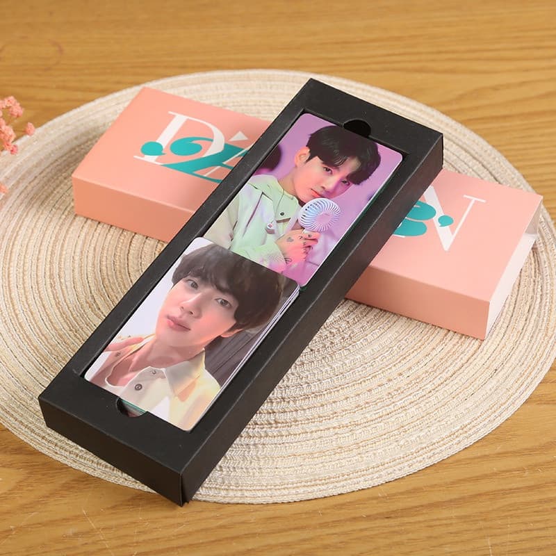 HIAB 100 folhas/conjunto Kpop BTS DICON D'festa versão mini, conjunto de 100 folhas de cartões fotográficos