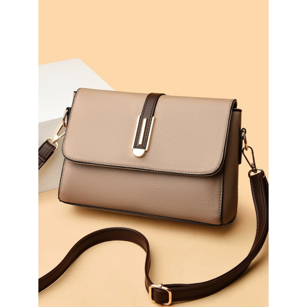 Senhoras pequena bolsa quadrada 2026 novo estilo textura High-End mãe de meia-idade saco do mensageiro de um ombro moda