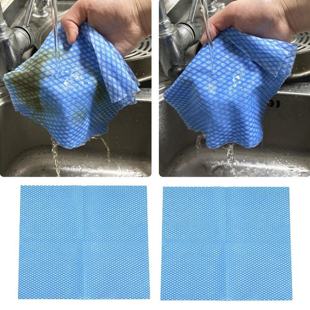 Toalhas De Prato Descartáveis , Papel De Cozinha , Óleo Absorvente E Panos De Limpeza , Uso Duplo , Preguiçoso L6