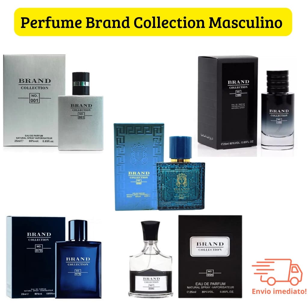 Perfume Masculino Brand Collection 25ml Original | Alta Fixação