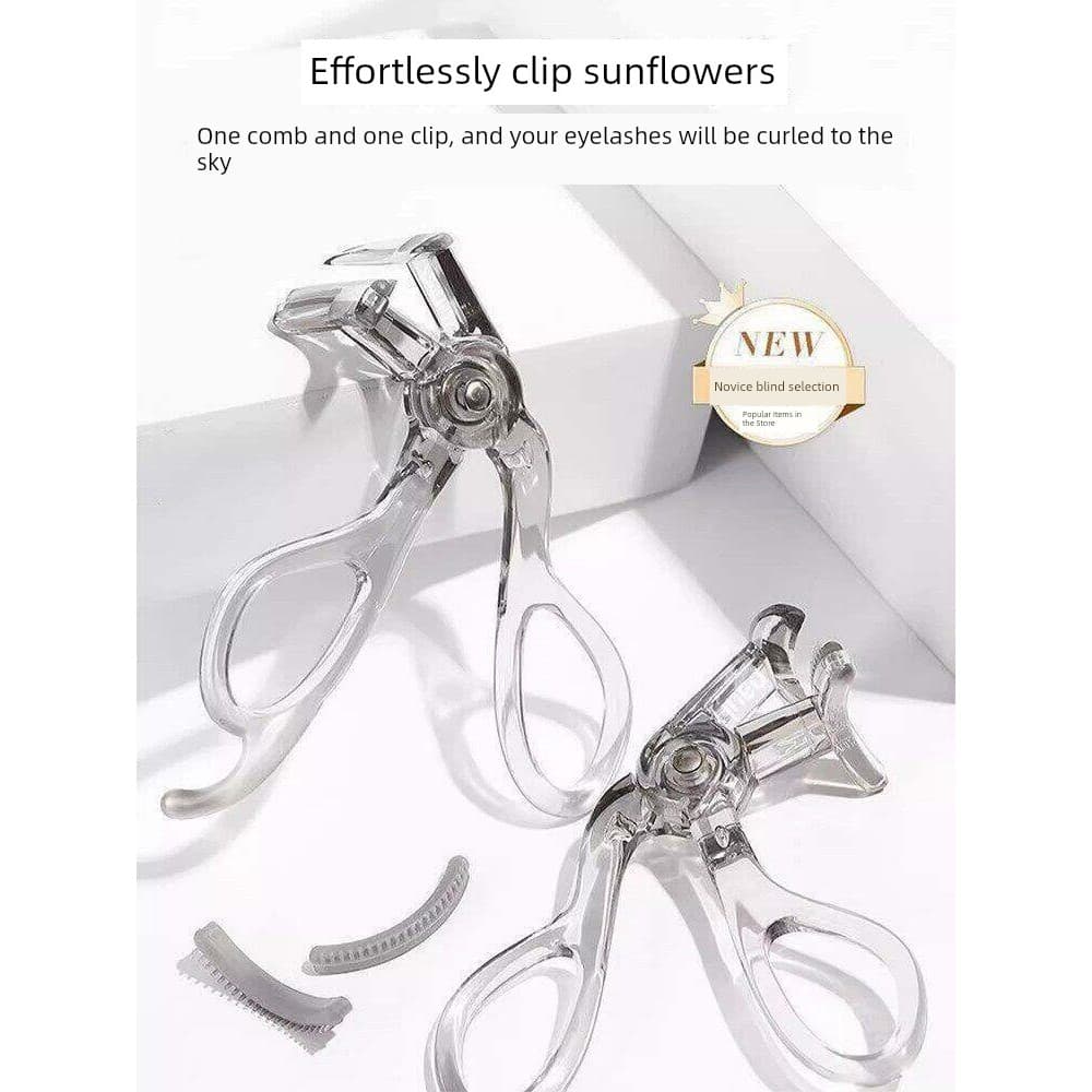 Novo estilo pente de dente modelador de cílios avançado estilo grande angular nuvens Curling modelagem de longa duração