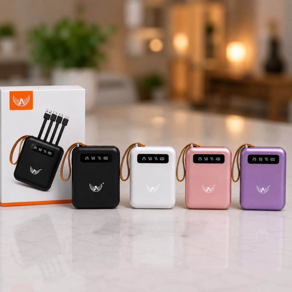 Carregador Portátil Power Bank Altomex 10000mAh Display LED