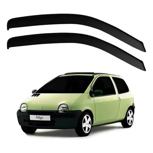 Calha De Chuva Acrilica Fumê Twingo 1993 A 1996 2 Portas