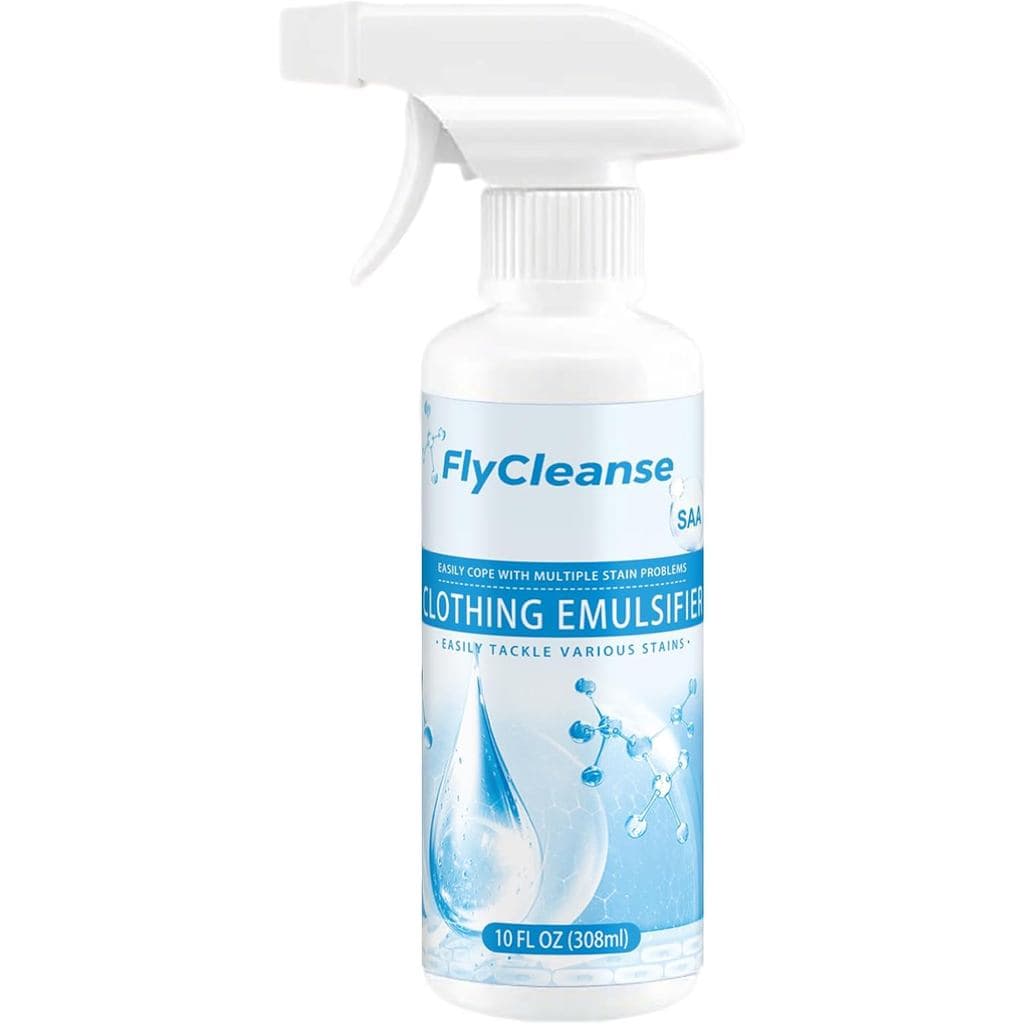 Spray Removedor de Manchas para Roupas 10oz, Tratamento de Manchas Pré-Lavagem para Óleo, Comida, Manchas de Sangue Fres