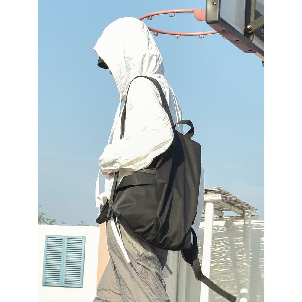 Original ins na moda legal mochila feminina 2026 All-Match à prova dwaterproof água náilon estudante mochila masculino l