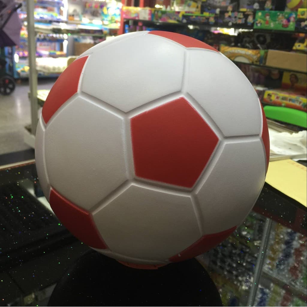 Frete grátis 27cm bola de esponja sólida crianças futebol Indoor basquete vôlei pai-filho brinquedos infantis pu elástic