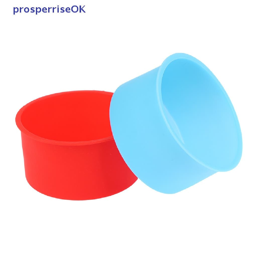 1 mini forma redonda de silicone para bolo de 4 polegadas (cola não incluída)