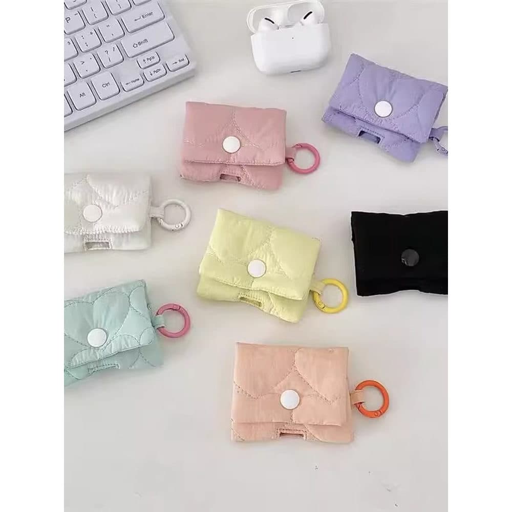 Ins novo estilo adequado para Apple AirPods Bluetooth fone de ouvido saco bonito fone de ouvido armazenamento caso macio