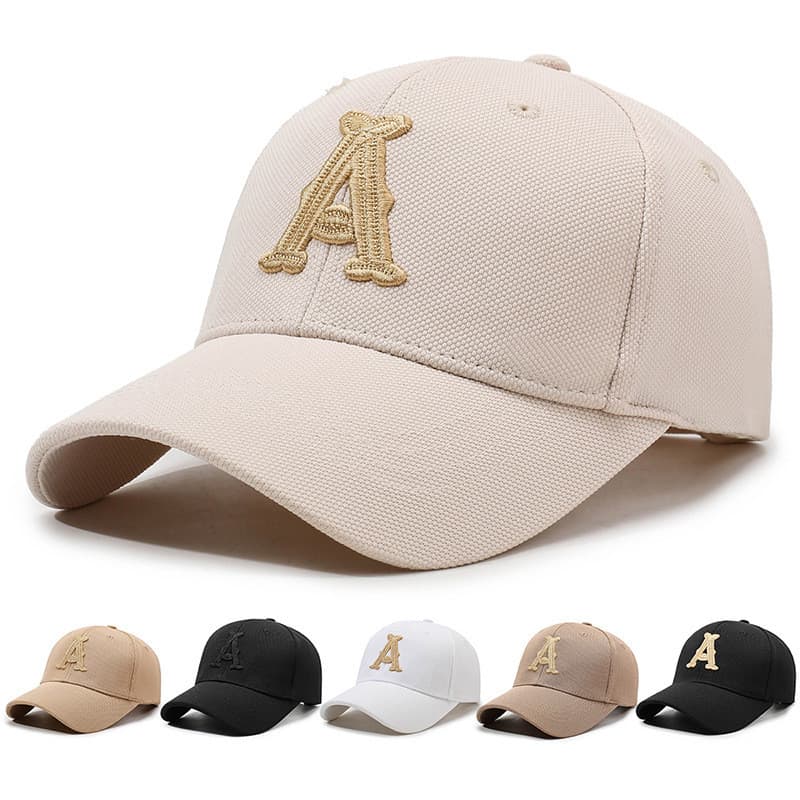 Primavera outono novo estilo boné de beisebol viagem ao ar livre All-Match chapéu feminino simples moda dura topo boné m