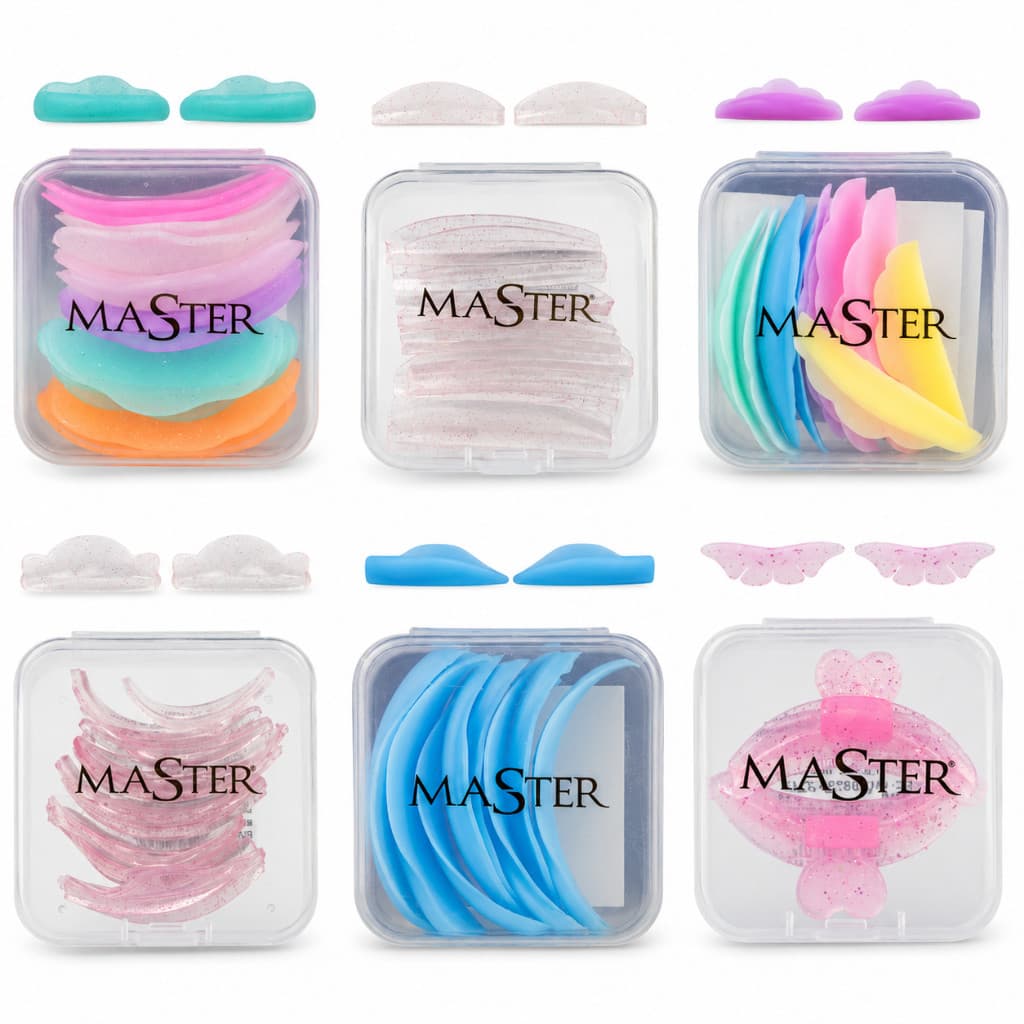 Pads De Silicone Master Para Lash Lifting Molde Para Cílios Superior Inferior Anatômico Profissional