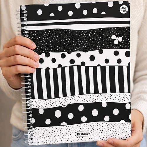 Caderno Universitário Espiral 240 Folhas 20 Matérias Capa Dura Divisórias Escolar Faculdade