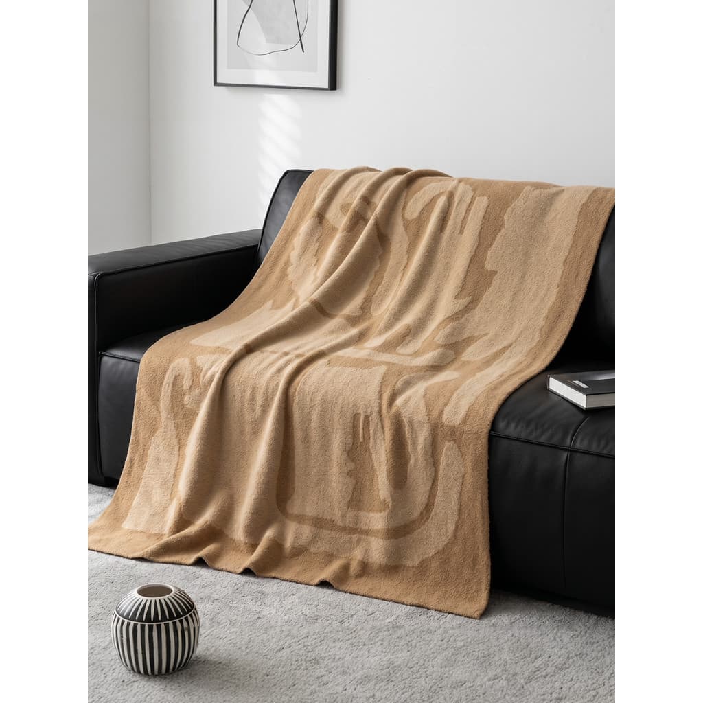 Outono inverno cobertor francês quente Premium classe A cobertor sofá cobertor xale cobertor escritório Nap cobertor ins
