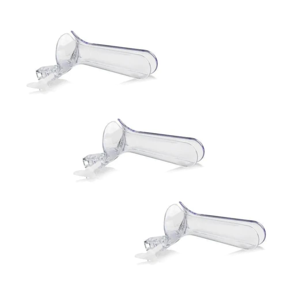 Kit C/12 Especulo Vaginal M Descartável Não Esteril