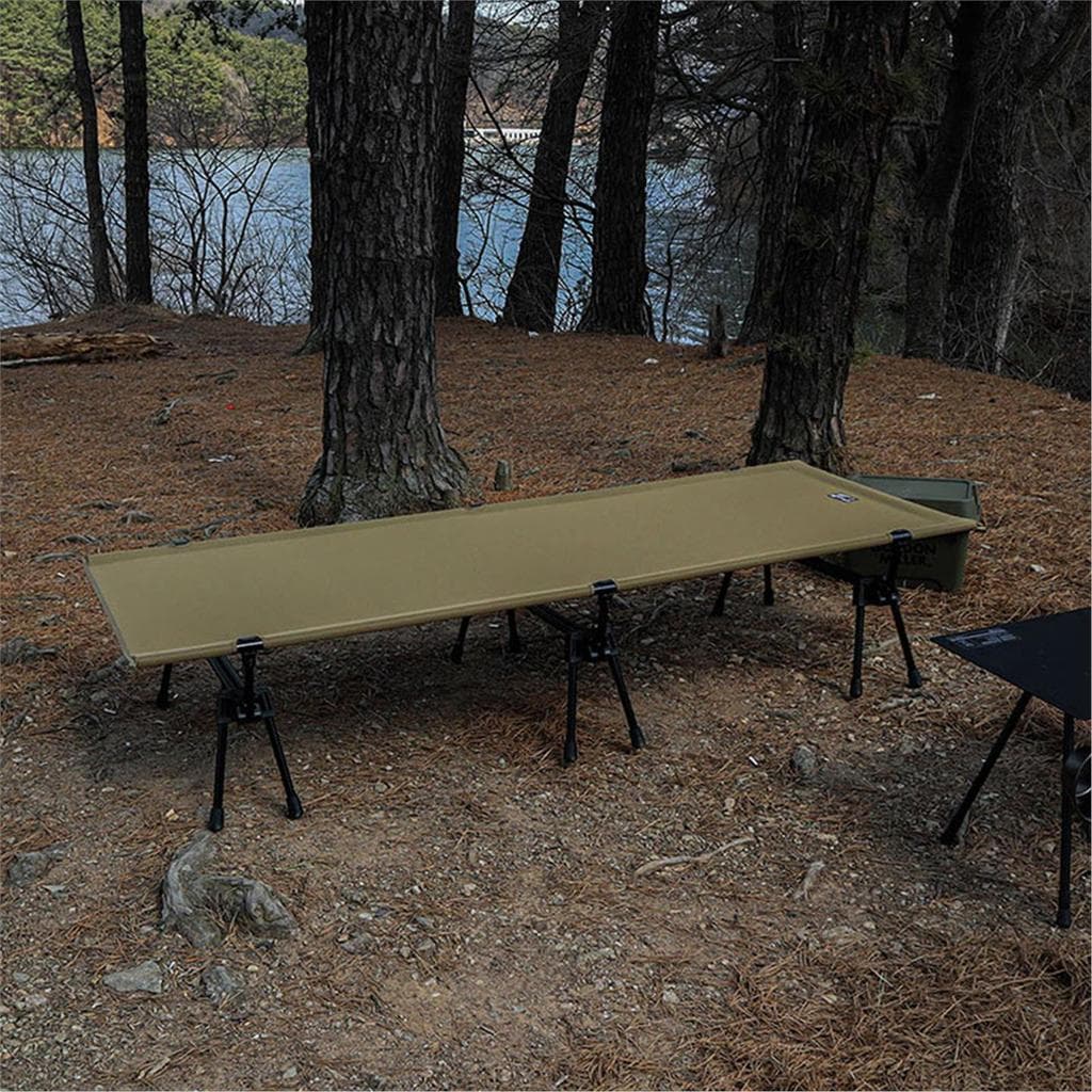 ARBOR Cama Dobrável Ao Ar Livre Cama Tática de Acampamento Portátil Liga de Alumínio Almoço Cama de Solteiro Coruja Core
