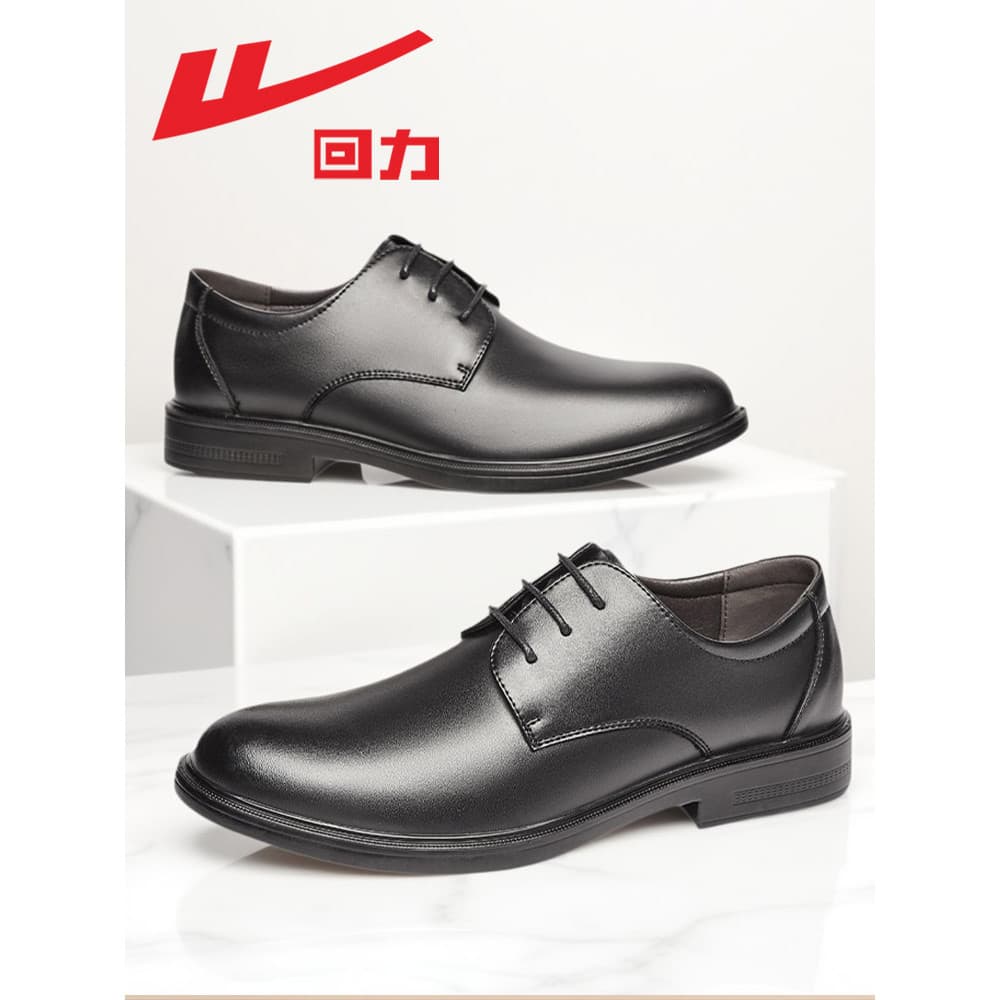 Puxar para trás sapatos de couro estilo masculino 2026 novo estilo primavera novo estilo preto noivo padrinhos casamento