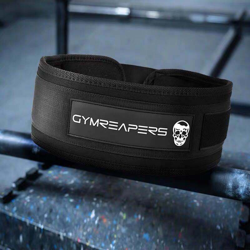 Crânio GR cinto suporte de cintura Fitness agachamento Deadlift esportes treinamento de levantamento de peso estreitamen