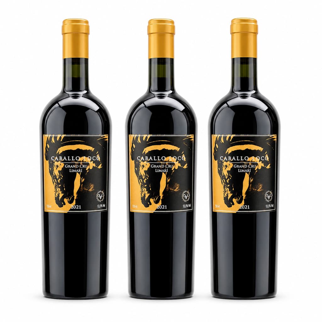 Kit 3 Vinho tinto Caballo Loco Grand Cru Limari Syrah 750ml