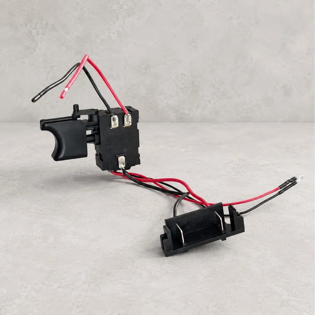 Interruptor 220v Com Led E Conector Bateria para Parafusadeira/Furadeira Bateria Vonder