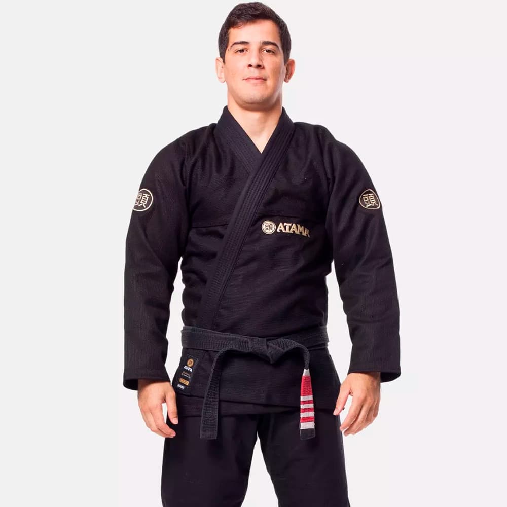Kimono Jiu Jitsu Atama Classic Preto Unissex