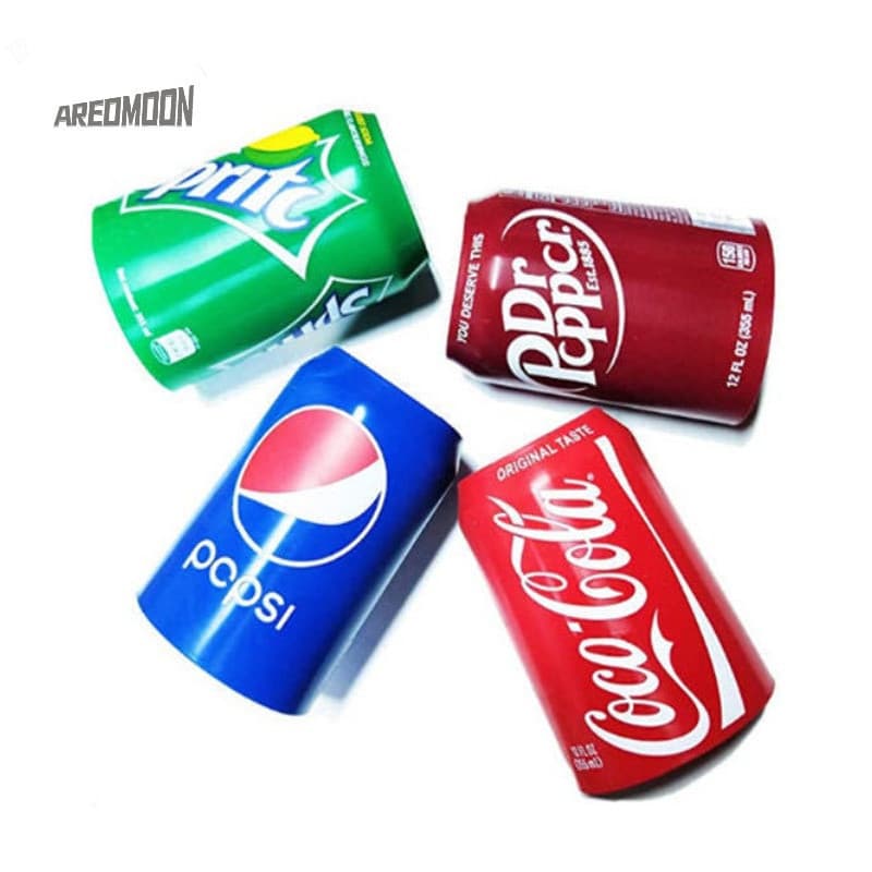 < Aredmoon > Esconder Uma Lata De Cerveja Capa De silicone Copo Cola Porta-Garrafa À Venda