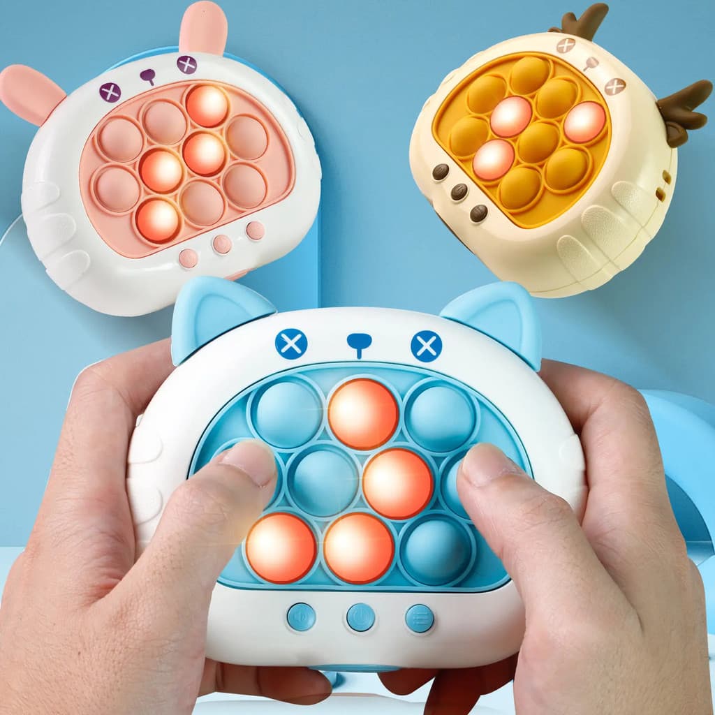 Brinquedo de Jogo de Pressionar Rápido para Crianças, 3ª Geração, Animais Fofos, Versão 2025
