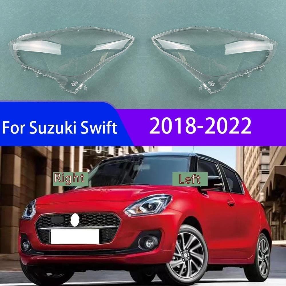 Para Suzuki Swift 2018-2022 Capa Do Farol Dianteiro Transparente Abajur Lente Da Lâmpada Escudo Plexiglassauto Peças Dec