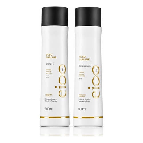 Kit Shampoo Condicionador Eico Oleo Sublime 300ml