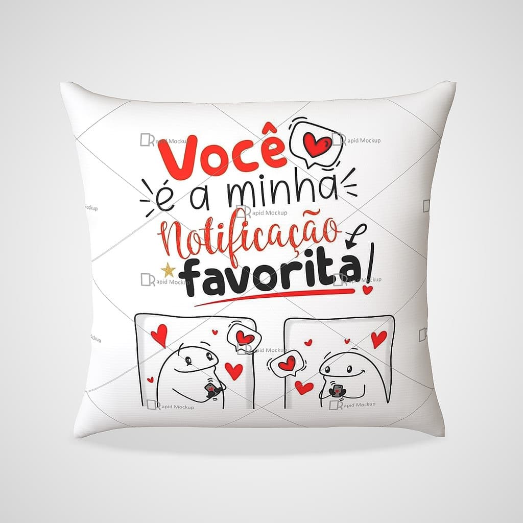 Almofada Te Amo 30x30 Presente Surpresa para Namorado ou Namorada