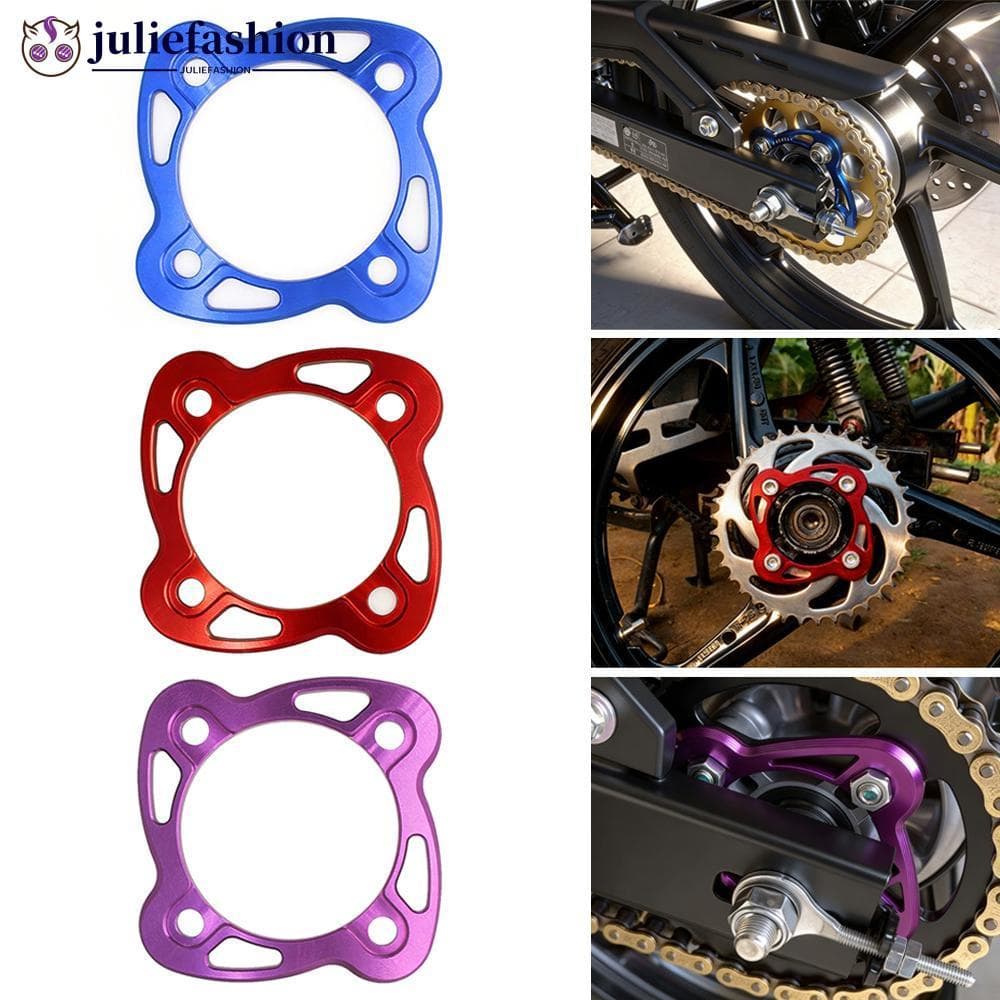 JULIEFASHION CNC Alumínio Motocicleta Modificada Roda Dentada Capa Para Yamaha LC135 Protetor De Corrente Parte Decorati