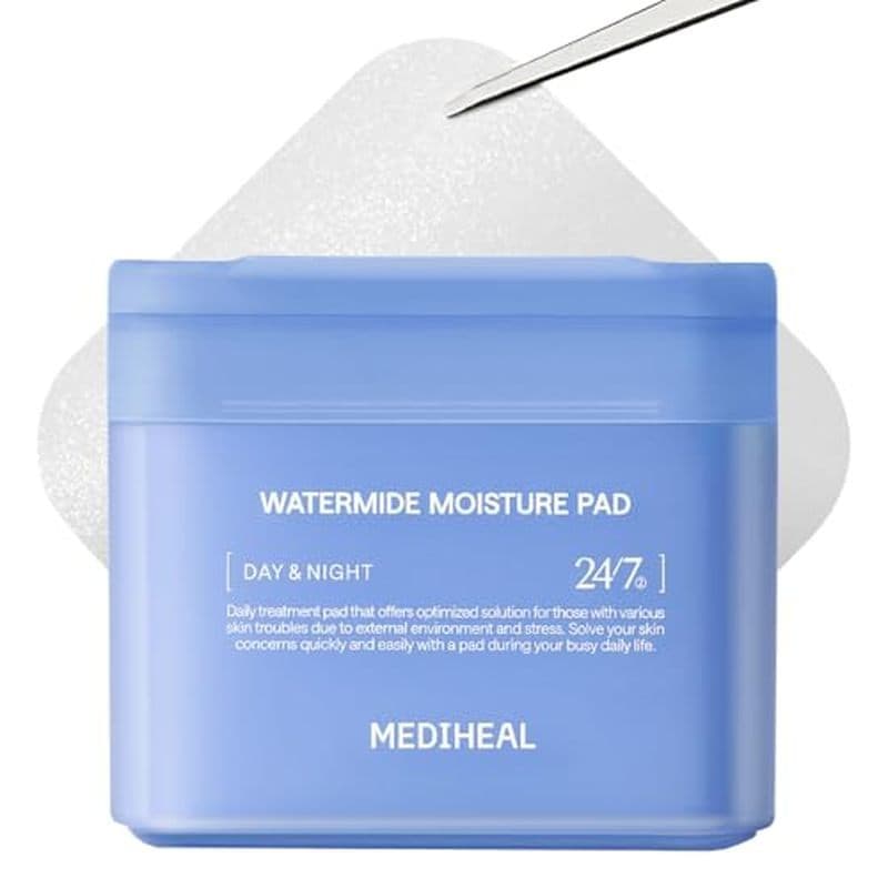 Mediheal Teatree Trouble Pad Almofadas De Limpeza Facial Quadradas De Algodão Com Óleo De Tea Tree E Lactobacillus , Cal