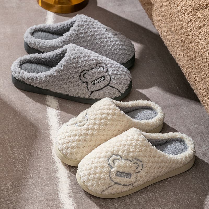 Novo estilo Cixi chinelos de algodão masculino primavera outono uso doméstico inverno interior antiderrapante casa mante