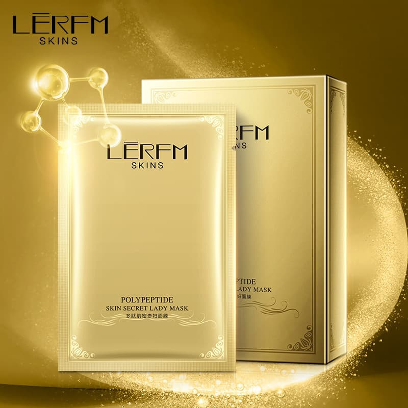 Lannifang Ke peptídeo densidade da pele senhora máscara reparação hidratante Facial hidratante Anti-rugas máscara remend