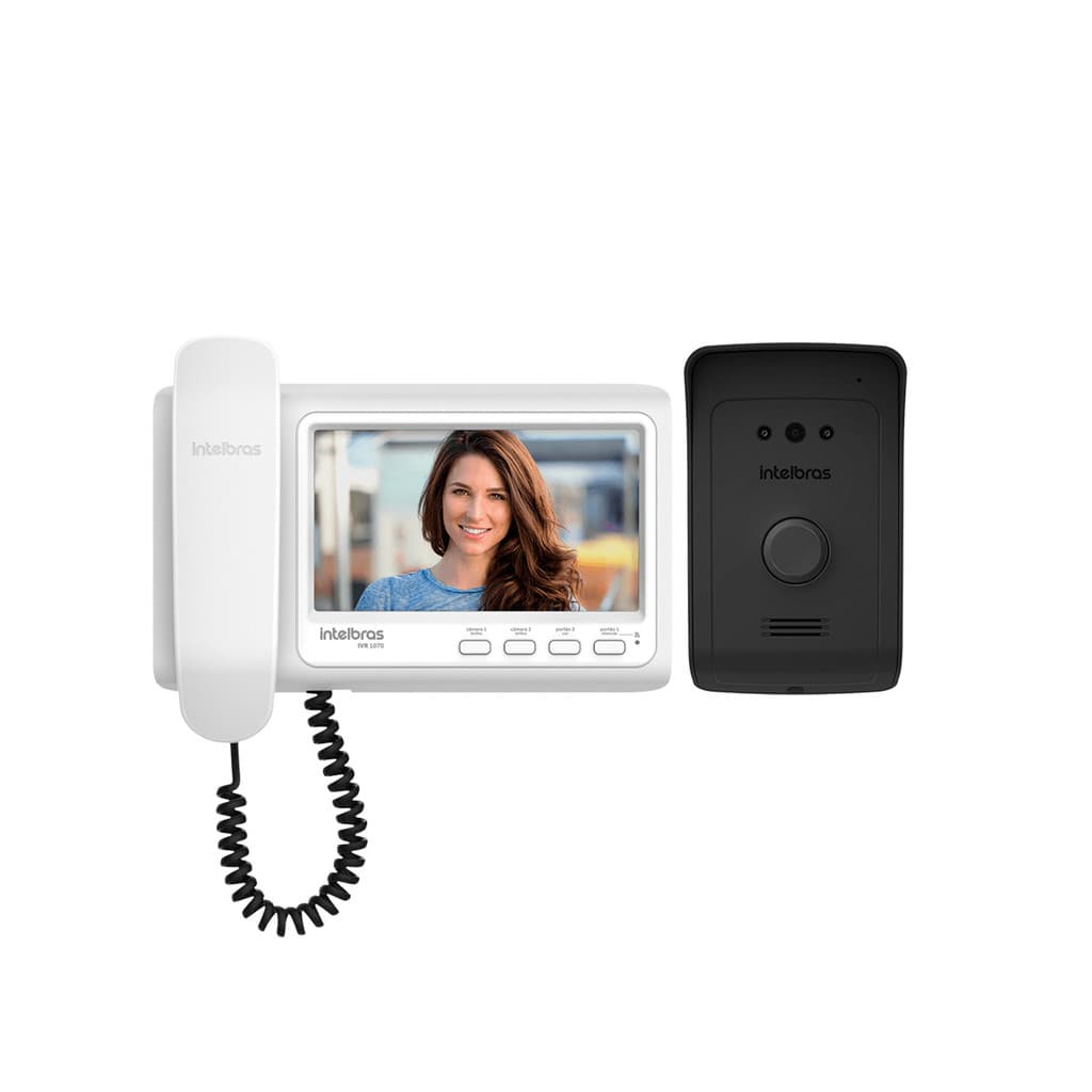 Video Porteiro Residencial Intelbras Monitor 7” IVR 1070 HS