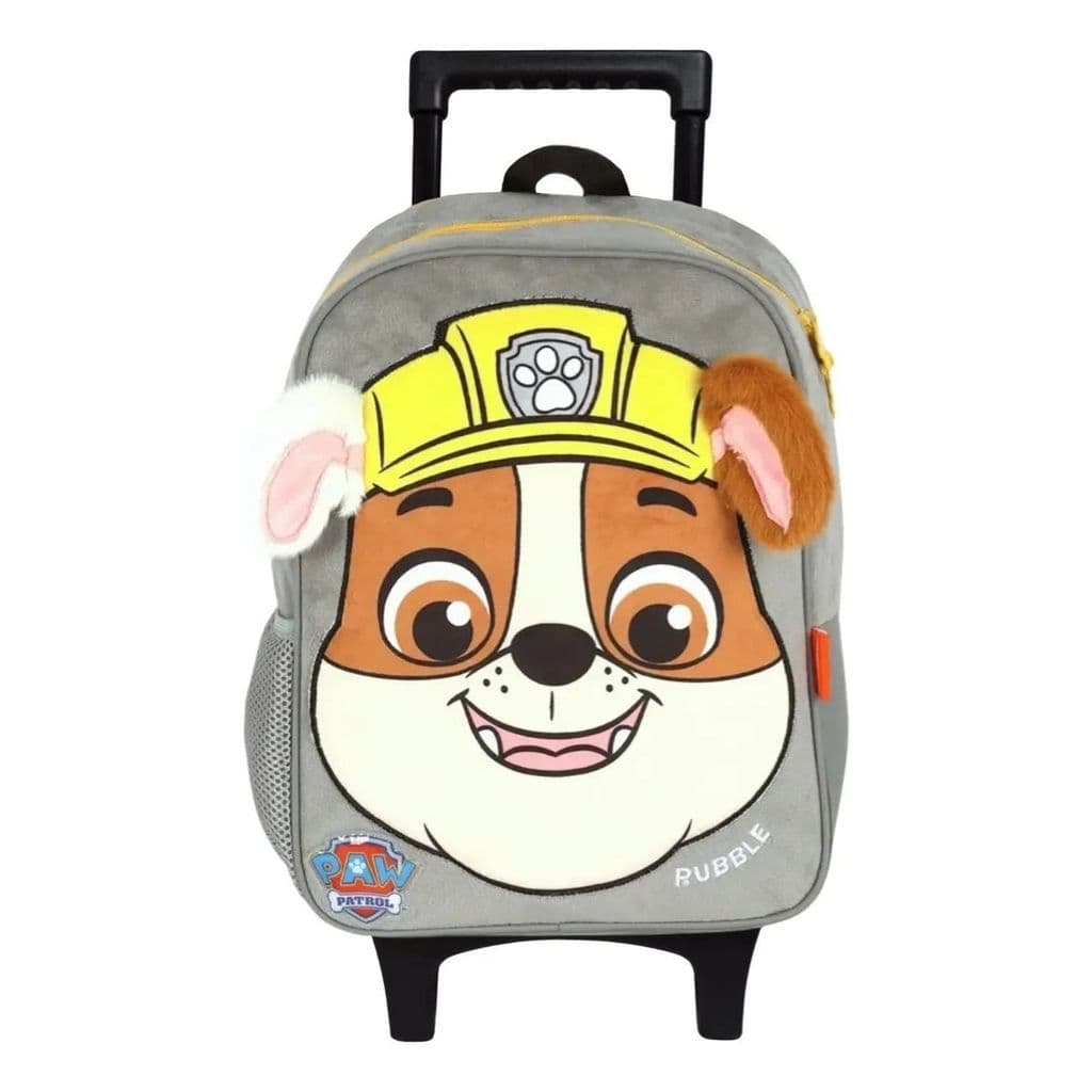 Mochila Rodinhas Creche Infantil Patrulha Canina Rubble Luxcel