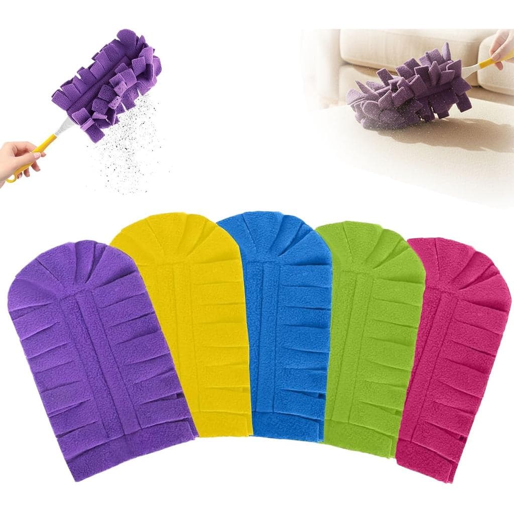 Espanadores Reutilizáveis para Limpeza, 360 °   Almofadas de Limpeza Laváveis, Refil de Pano de Limpeza Reutilizável de