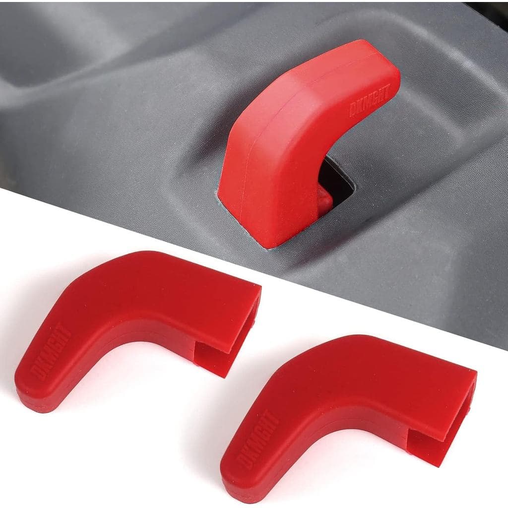 Capas de Proteção para Gancho de Reboque do Para-choque (Versão Aprimorada) para Jeep Wrangler JK JL Gladiator TJ, Acess