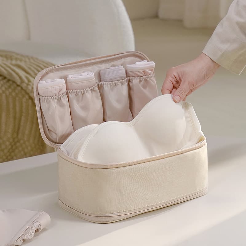 Saco de armazenamento de roupa interior de viagem portátil saco de sutiã organizador de roupa interior saco de armazenam