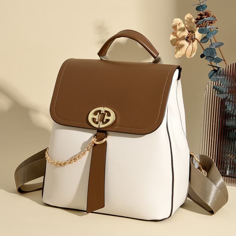 Hong Kong marca mochila 2026 moda contraste cor estudante universitário mochila Design nicho viagem mochila leve