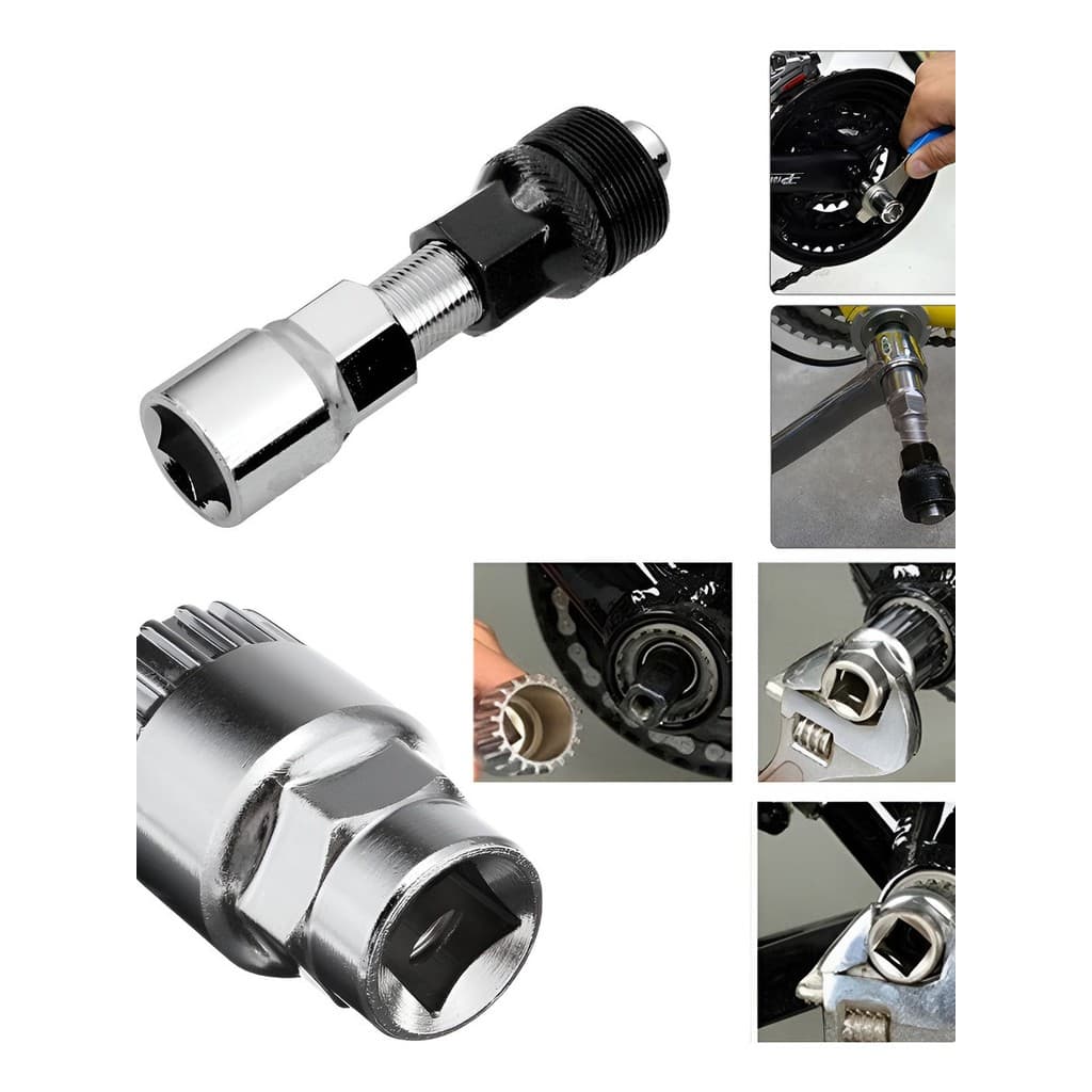 Kit De Chave Para Pedivela Movimento Central  Extrator Para Consertos Reparos