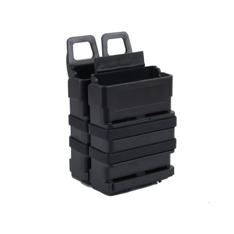 5.56 caixa de plástico 7.62 duro duplo caixa de desenho rápido 9MM MOLLE acessórios caixa de equipamento de embalagem co