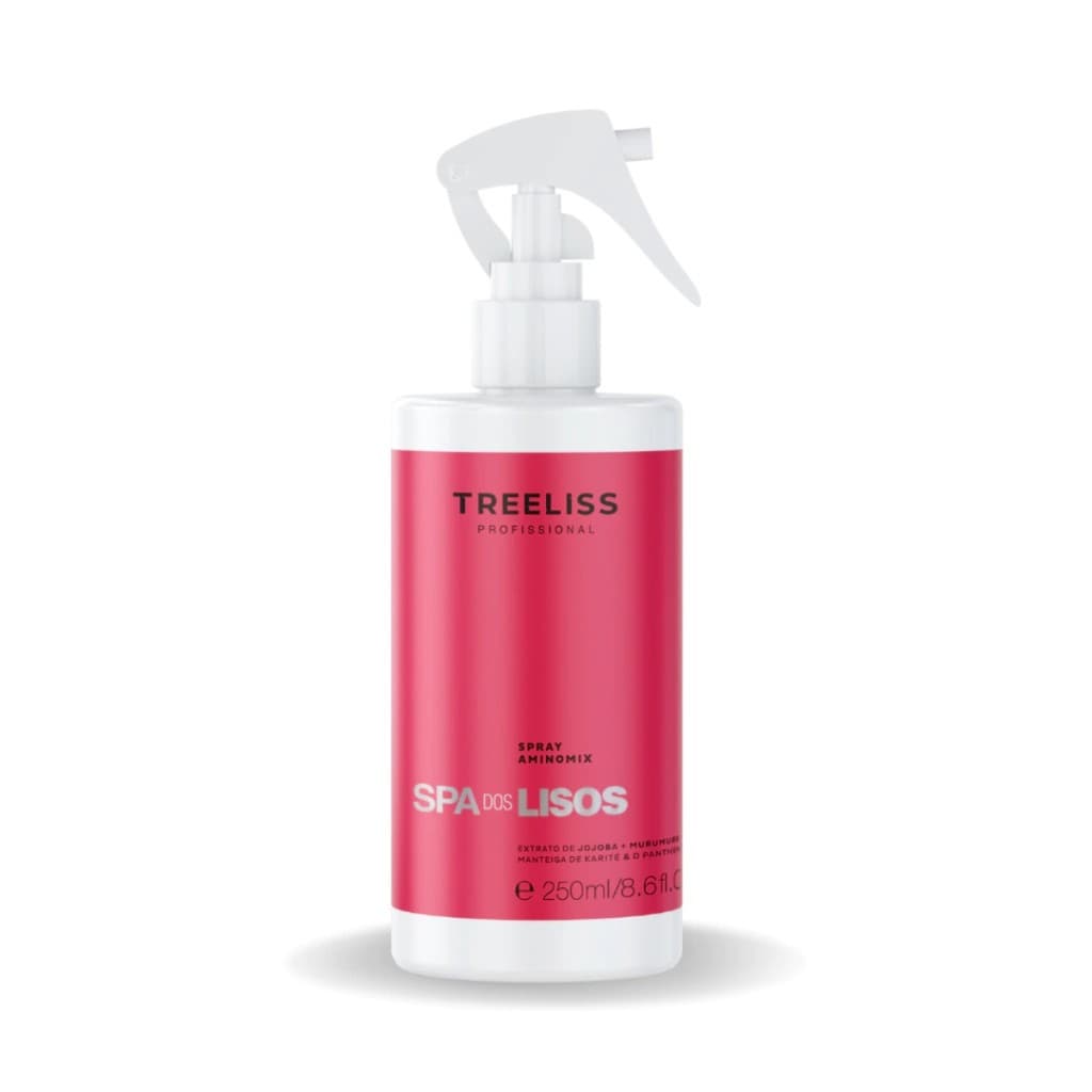 Spray Aminomix Spa dos Lisos 250ml Protetor Térmico Anti Frizz Efeito Liso - Treeliss Profissional
