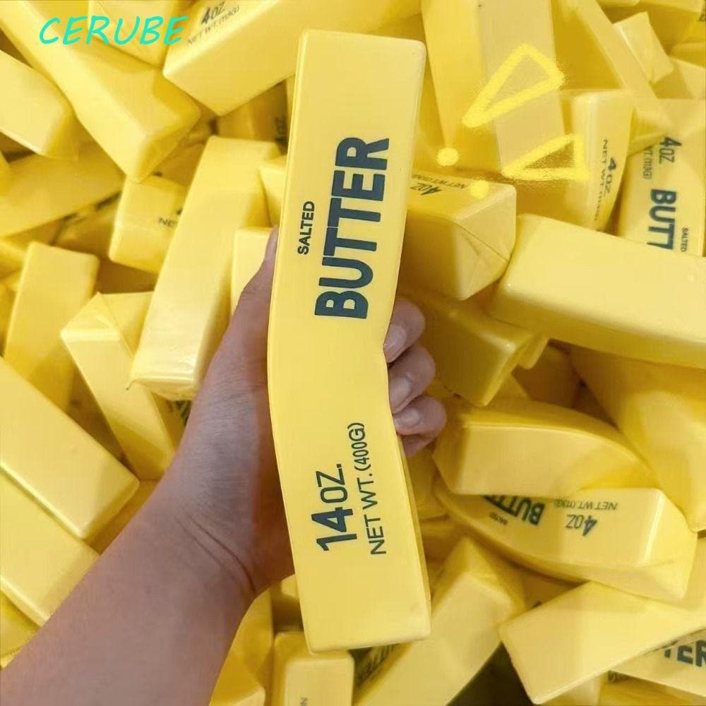 Vara De Manteiga De Recuperação Lenta CERUBE , Brinquedo Grande De Espremer Bastão 23 Cm , De Estresse Sensorial Criativ