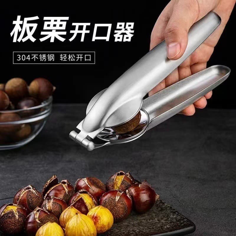 Abridor de castanhas, descascador de castanhas, cortador de castanhas cruas, ferramenta para abrir cascas, ferramenta pa