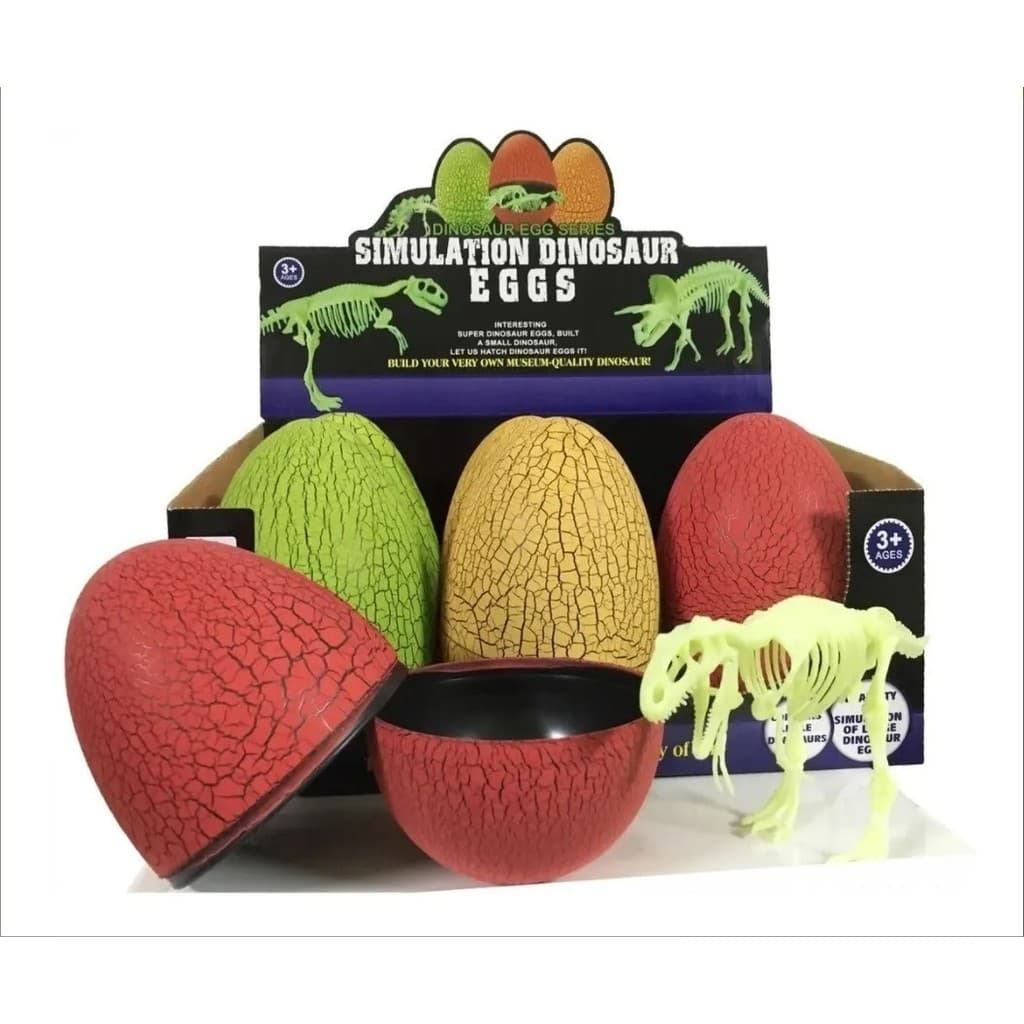 Brinquedo Ovo Surpresa de Dinossauro Fóssil infantil