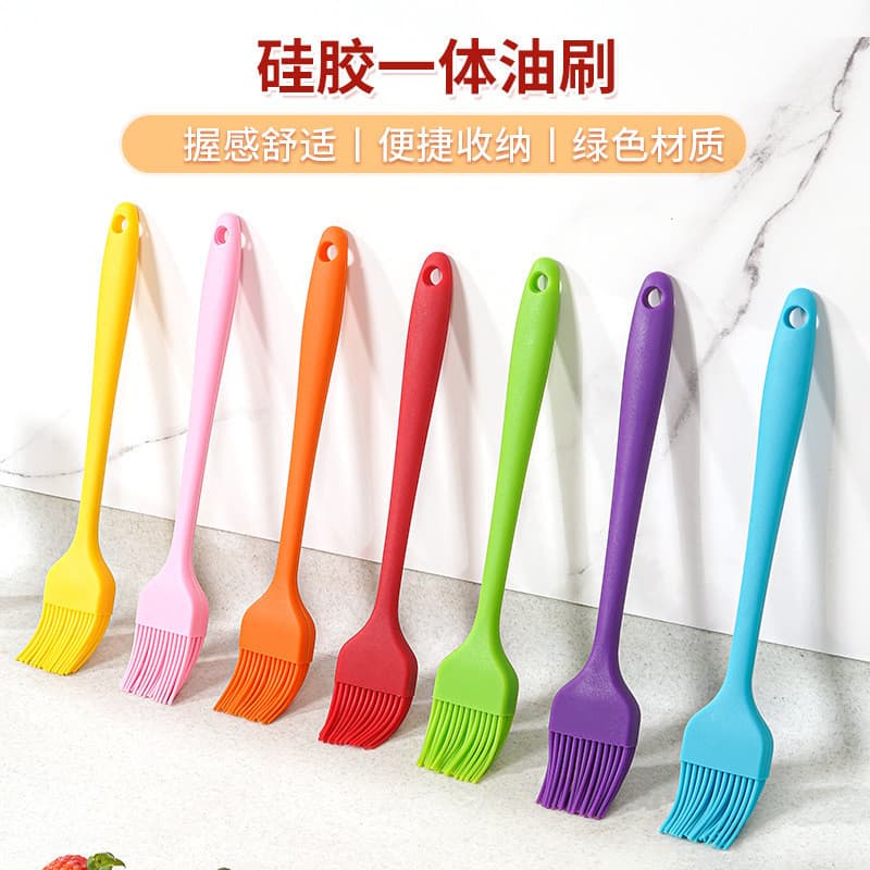 Pincel de silicone para óleo, pincel integrado para panquecas, pincel para óleo, pincel para churrasco, pincel d