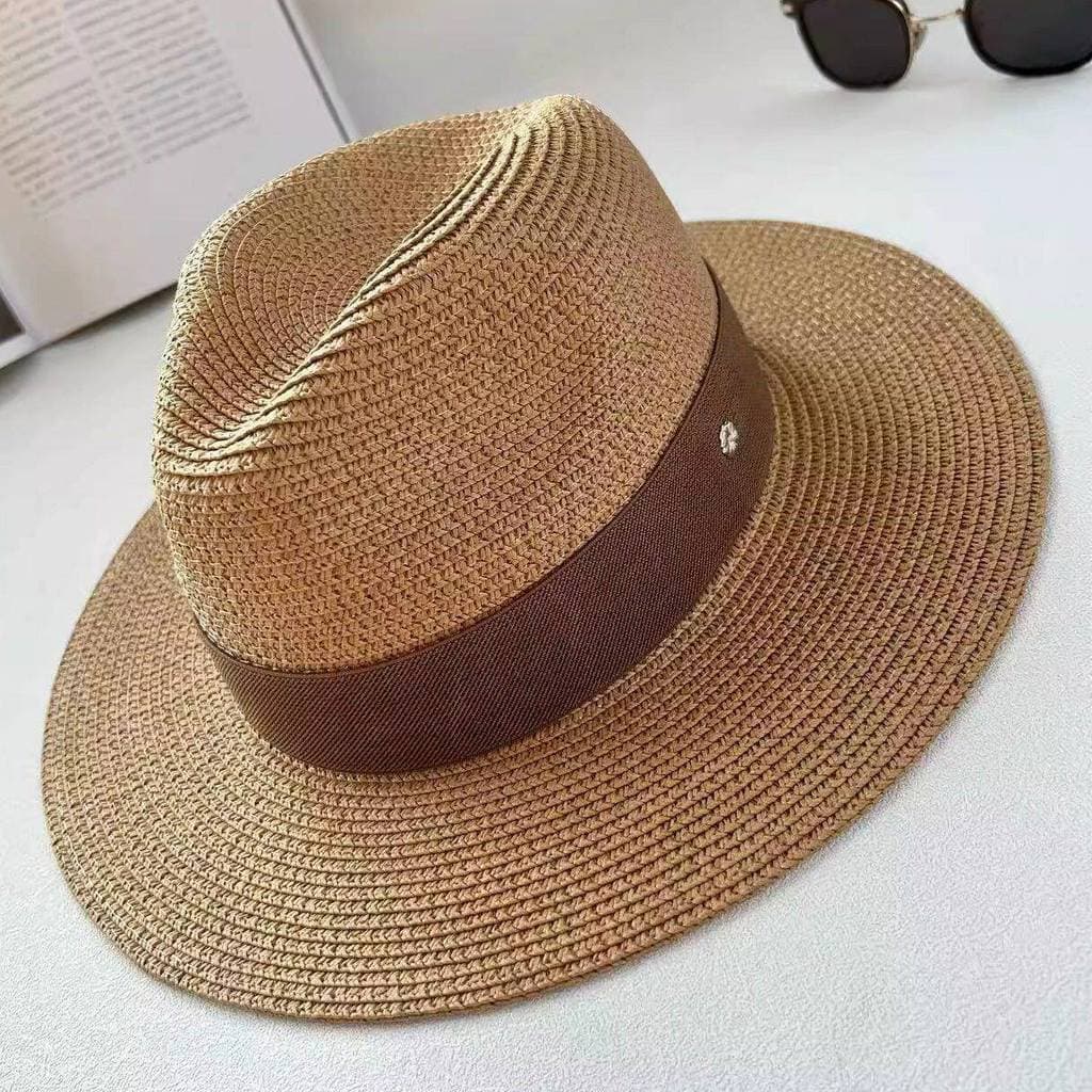 Chapéu de palha panamá unissex, chapéu francês, chapéu de Jazz, circunferência da cabeça grande, Casual, combinado, chap